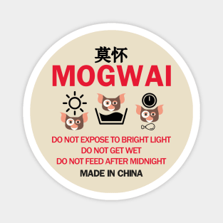 The Mogwai Warning Rules Magnet